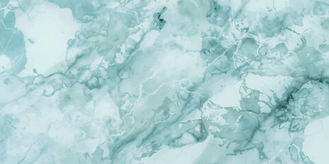 A stunning abstract blue ice texture featuring a frozen winter pattern of cold crystalline frost on a glass surface for a cool nature backdrop. © ATIA
