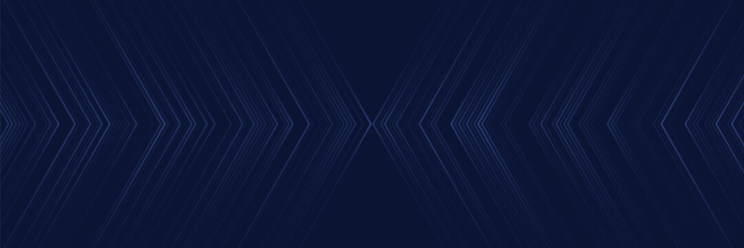 Symmetrical Chevron Lines Gradient Background in Dark Navy Blue with Subtle Light Blue Tones Creating a Sophisticated and Modern Geometric Pattern