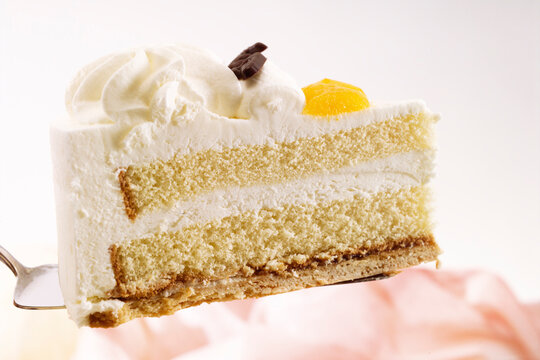 Piece of cake, close-up
