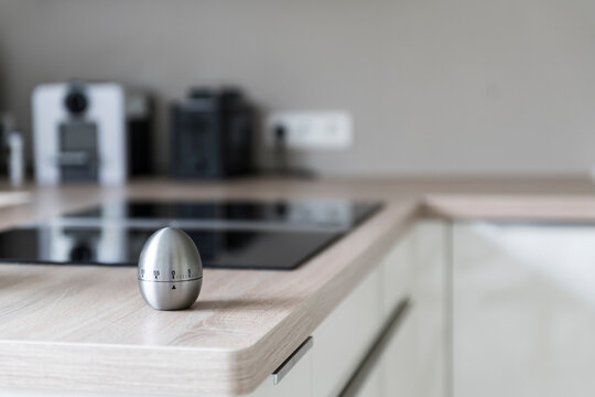 Egg timer in modern kitchen