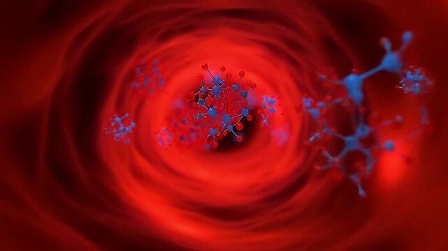 Anticoagulant Enzyme Blockage in Bloodstream
