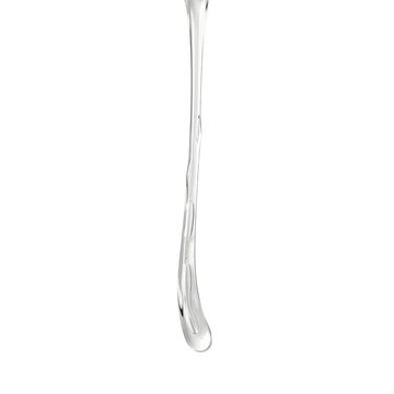 Clear liquid cosmetic gel dripping down vertically, isolated on transparent background