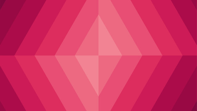 geometric kite shape with red color shades. Vector base triangles and red color combination, light red and dark red. Modern wallpaper and background with geometric lines.