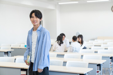 Fototapeta premium 大学生のポートレート