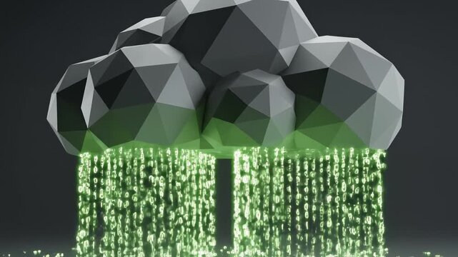 Geometric cloud with digital code