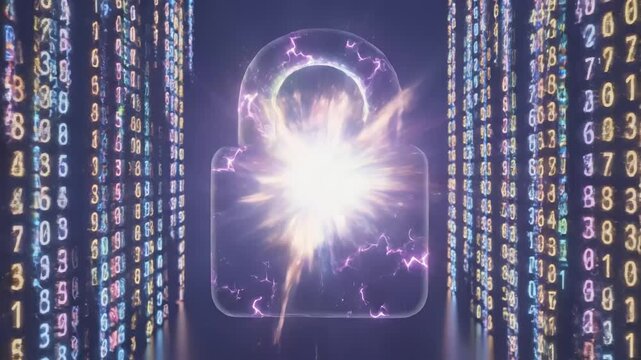Digital lock in data corridor