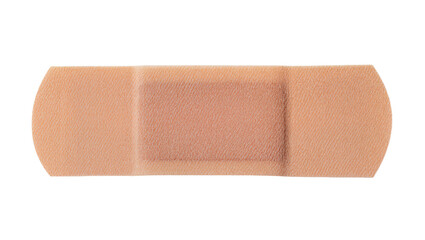 Adhesive bandage strip with fabric texture and central pad © Ari