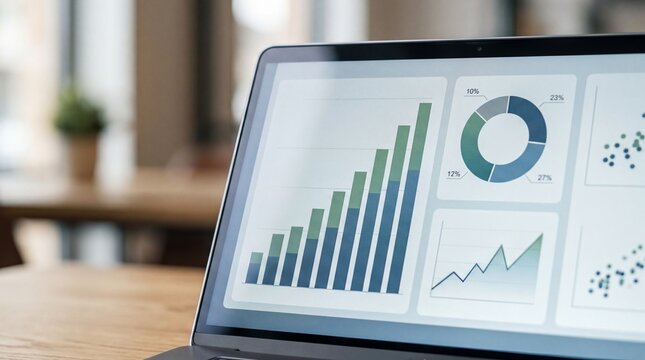 workforce trends analysis, a close-up of a screen presenting detailed statistics on ais job market impact