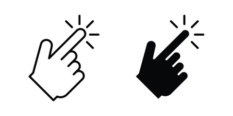 Obraz premium Easy to use icon clipart and thin stroke versions pack
