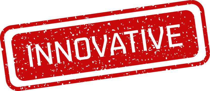 Innovative rubber stamp seal with red ink