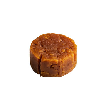 Delicious golden dried scallop isolated on transparent background ready for cooking transparent background