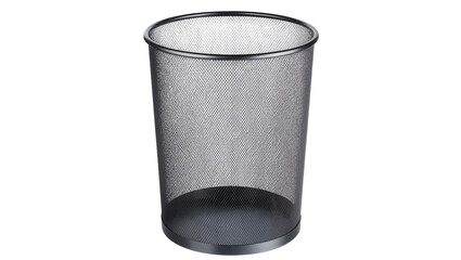 Black mesh waste bin with solid base © Sophia
