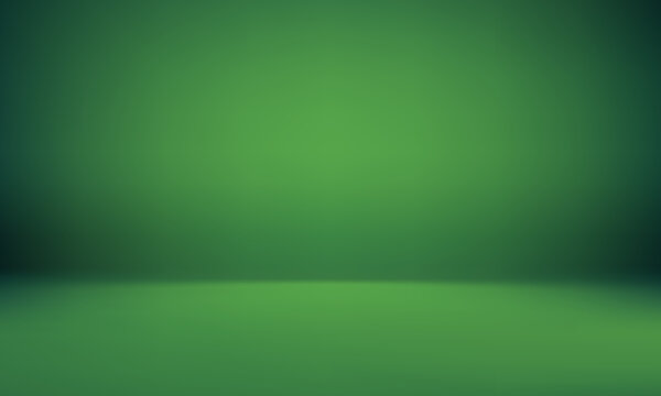 Empty Green Studio well use as background,website template,frame,business report.