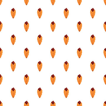 Bubble waffle street food with chocolate filling creating a repeating background