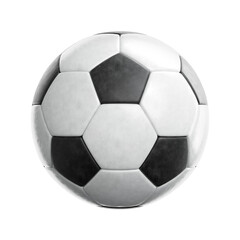 Fototapeta premium 3d rendering soccer ball classic design on white background sporting