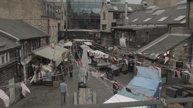 Urban Market Activity in London, England