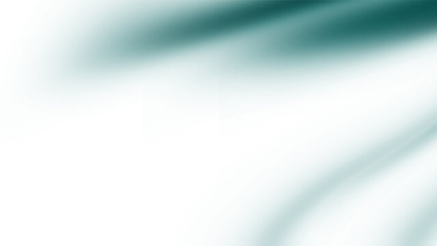 Abstract dark cyan neon glow soft fabric wave light overlay element