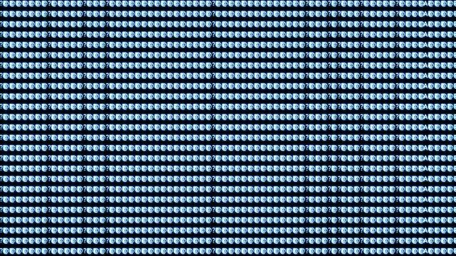 Abstract digital background, with glowing blue, binary code data, stream and matrix, motion effect