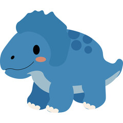Illustration Dinosaur Plush Toy © Fikri