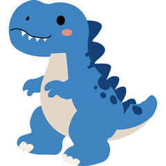 Illustration Dinosaur Plush Toy © Fikri