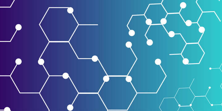 Abstract background with colored polygons. Futuristic abstract banner. white and blue lines 3d Hexagonal. honeycomb white Background. Luxury hexagonal abstract blue metal background. 