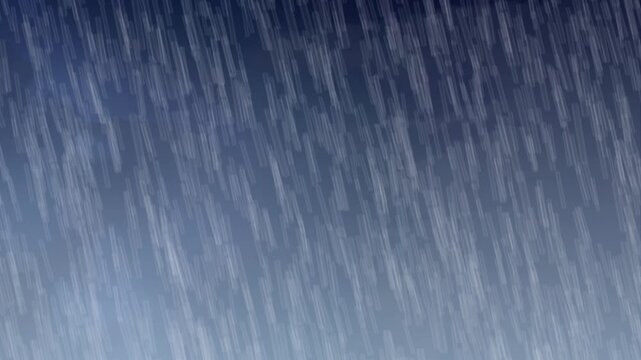雨　雷　ループ動画　豪雨　雷雨　梅雨　ゲリラ豪雨　集中豪雨　台風　抽象的　Lightning bolt during heavy rainstorm.Severe thunderstorm.Loop video.