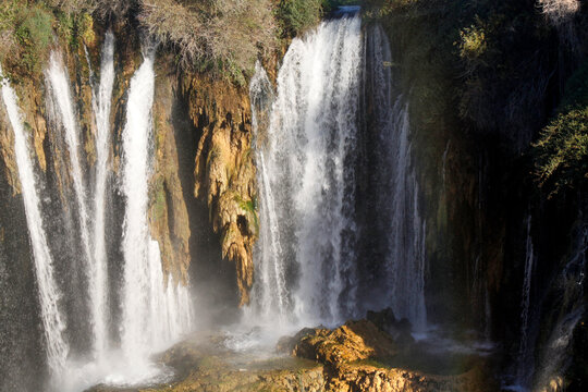 Hadim Yerk&ouml;pr&uuml; Waterfall, Konya, Turkey