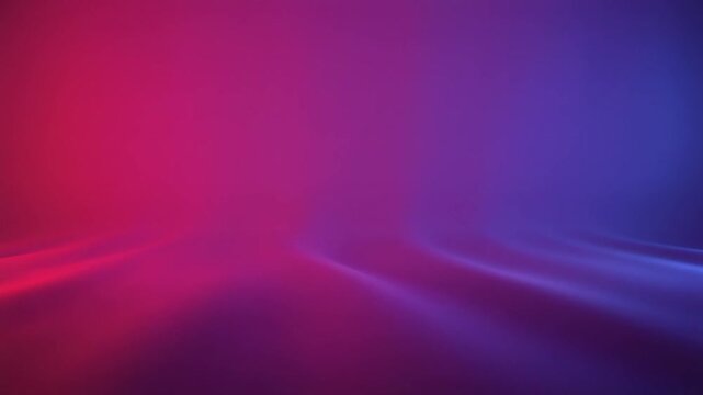 Abstract Flowing Silk Fabric Background in Purple and Blue.