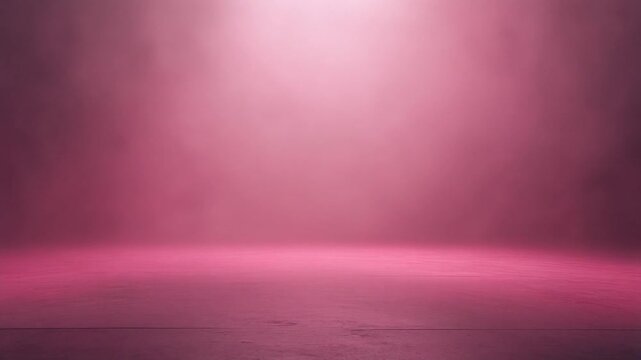 Abstract Pink Textured Studio Background with Spotlight.