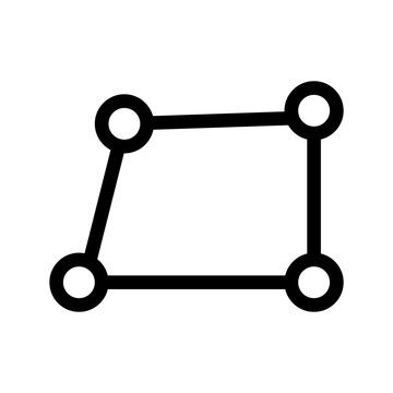 A geometric figure shows distortion and deformation with disfigured shapes.