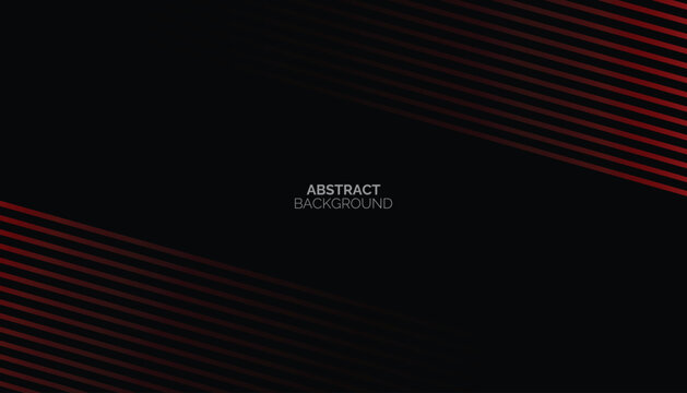 Abstract dark background with diagonal red lines and subtle gradient.