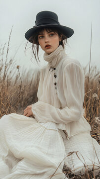 "Rural Gothic Fashion Photography"