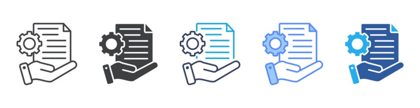Offer icon set multiple style collection