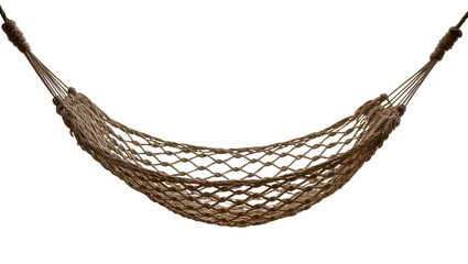 Woven rope hammock net with thick braided ends © Niklas