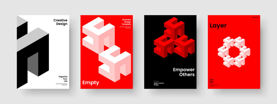 Geometric Brochure Layout. Isolated Business Presentation Design. Creative Flyer Template. Banner. Book Cover. Poster. Background. Report. Advertising. Notebook. Newsletter. Catalog. Portfolio