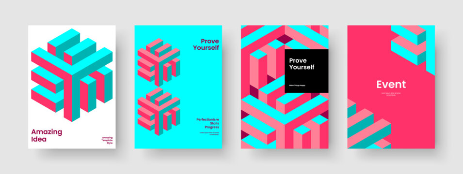 Geometric Book Cover Template. Isolated Flyer Design. Abstract Background Layout. Report. Business Presentation. Brochure. Banner. Poster. Portfolio. Leaflet. Advertising. Catalog. Magazine