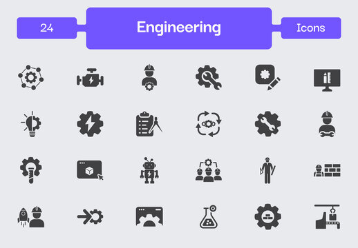 Engineering Icon Set