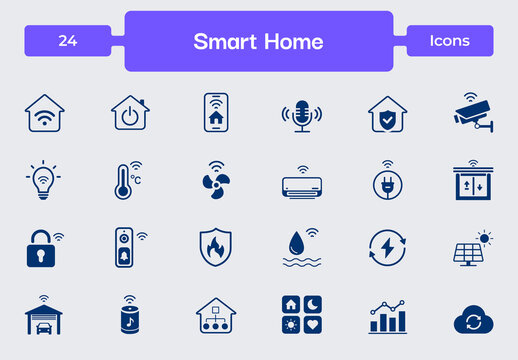 Smart Home Icon Set