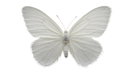 White cabbage butterfly with delicate wings and antennae © Lisa