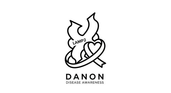 Vintage Monogram Logo Featuring Lamps and Heart Design.