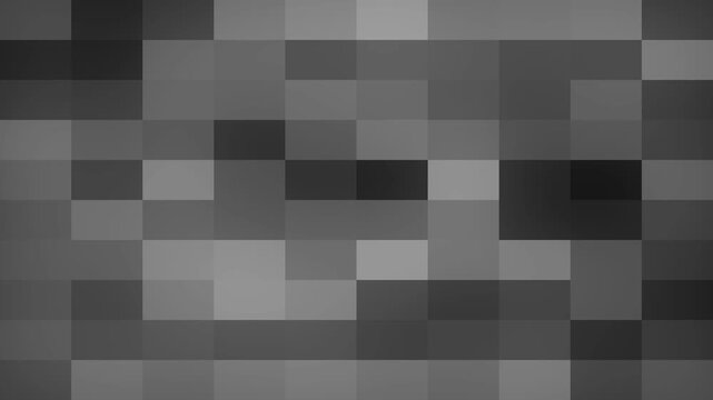 Digital square grid white grey background. Seamless looping animation 4k video animation.