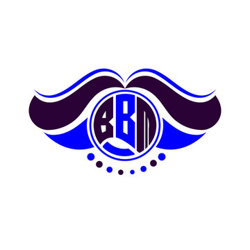 BBM letter logo creative design. BBM unique design