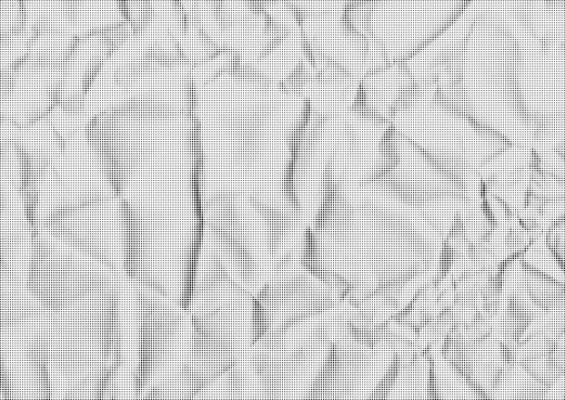 Large vector halftone tissue paper texture with a transparent background
