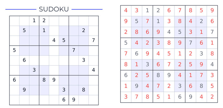 Extra Regions Shaded Logic Grid for Advanced Masters: Scripted Content Classic 9x9 Hyper Sudoku Puzzle Expert Level Page with Colored Zones Pastel Shading KDP Interior Layout and Montserrat Font Numbe