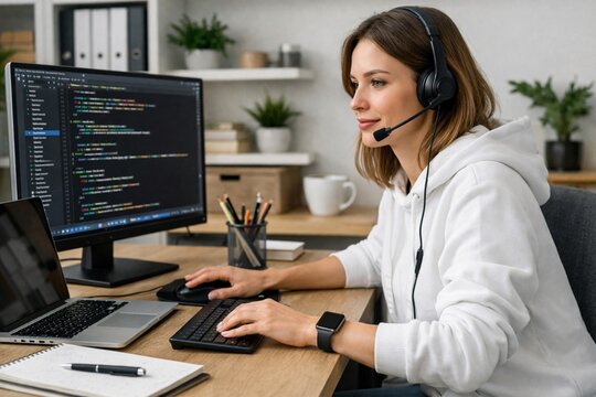 Programmer, developer, coding and code