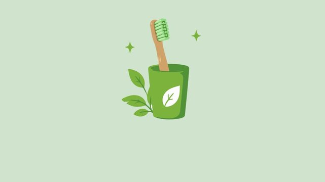 green sprout on a white background motion video suitable to your teeth, brand, display, advertise, green, greenlife, health, fresh, toothpaste, tooth, leaf, marketing, business, and more