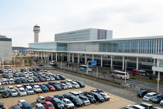 2026年5月、北海道千歳市にて、新千歳空港国際線ターミナル