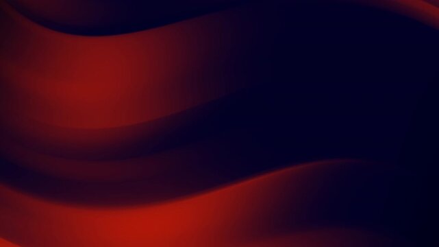 Elegant motion graphic elements in dark red orange abstract wave background design.