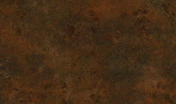 A dark brown and rust-colored textured surface fills the frame, with subtle gradient