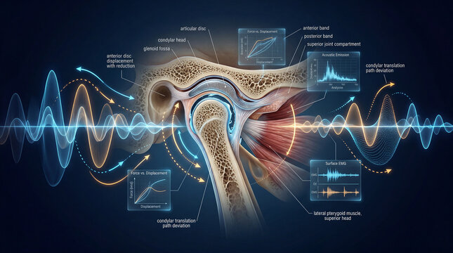 Visualizing complex Temporomandibular Joint function with intricate data streams and anatomical precision